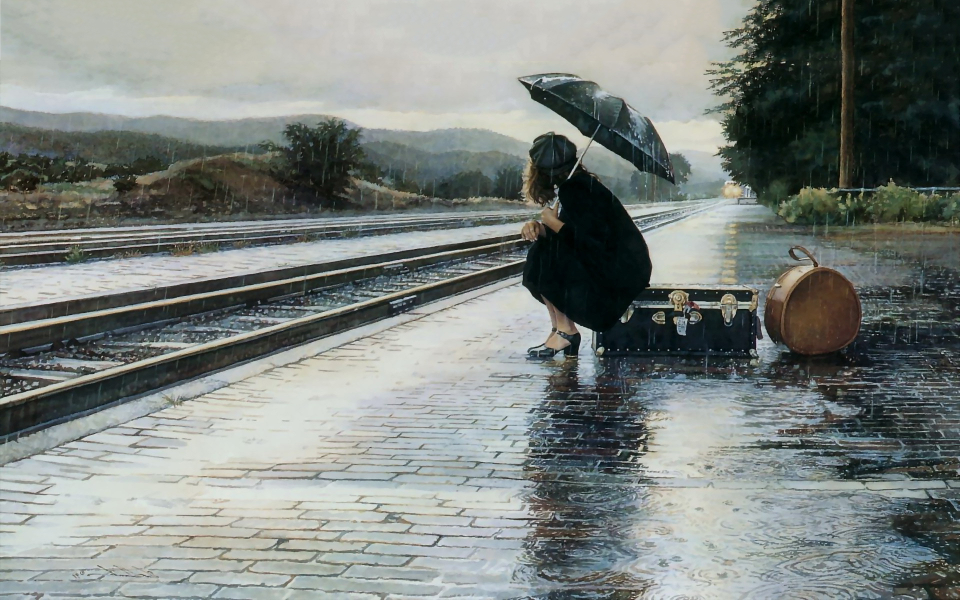 girl-waiting-for-train - SheryLeigh